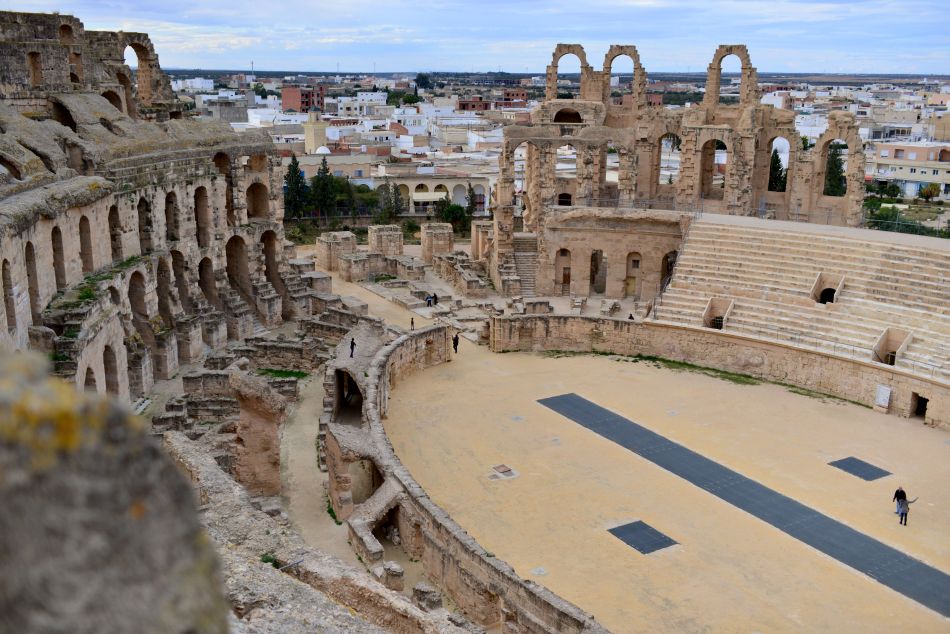 tunezja amfiteatr rzymski